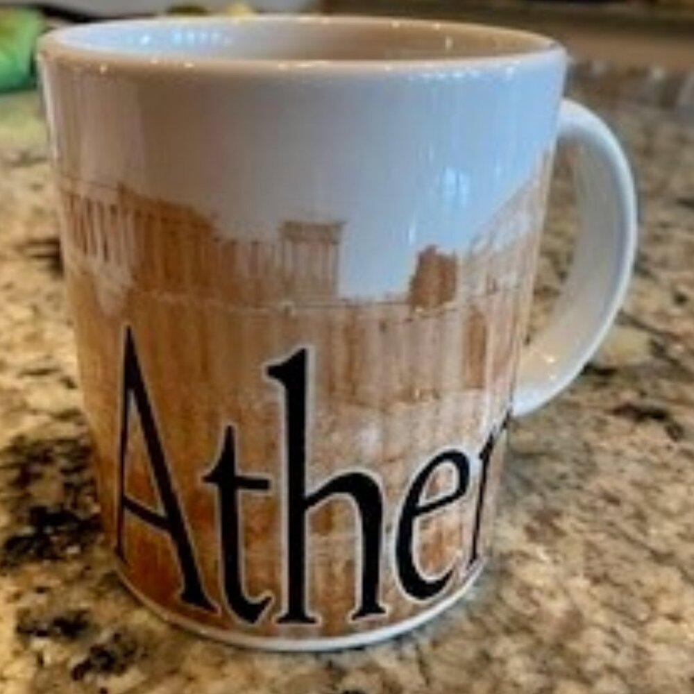 NEW Starbuck's Collector's Coffee Mug-Athens
